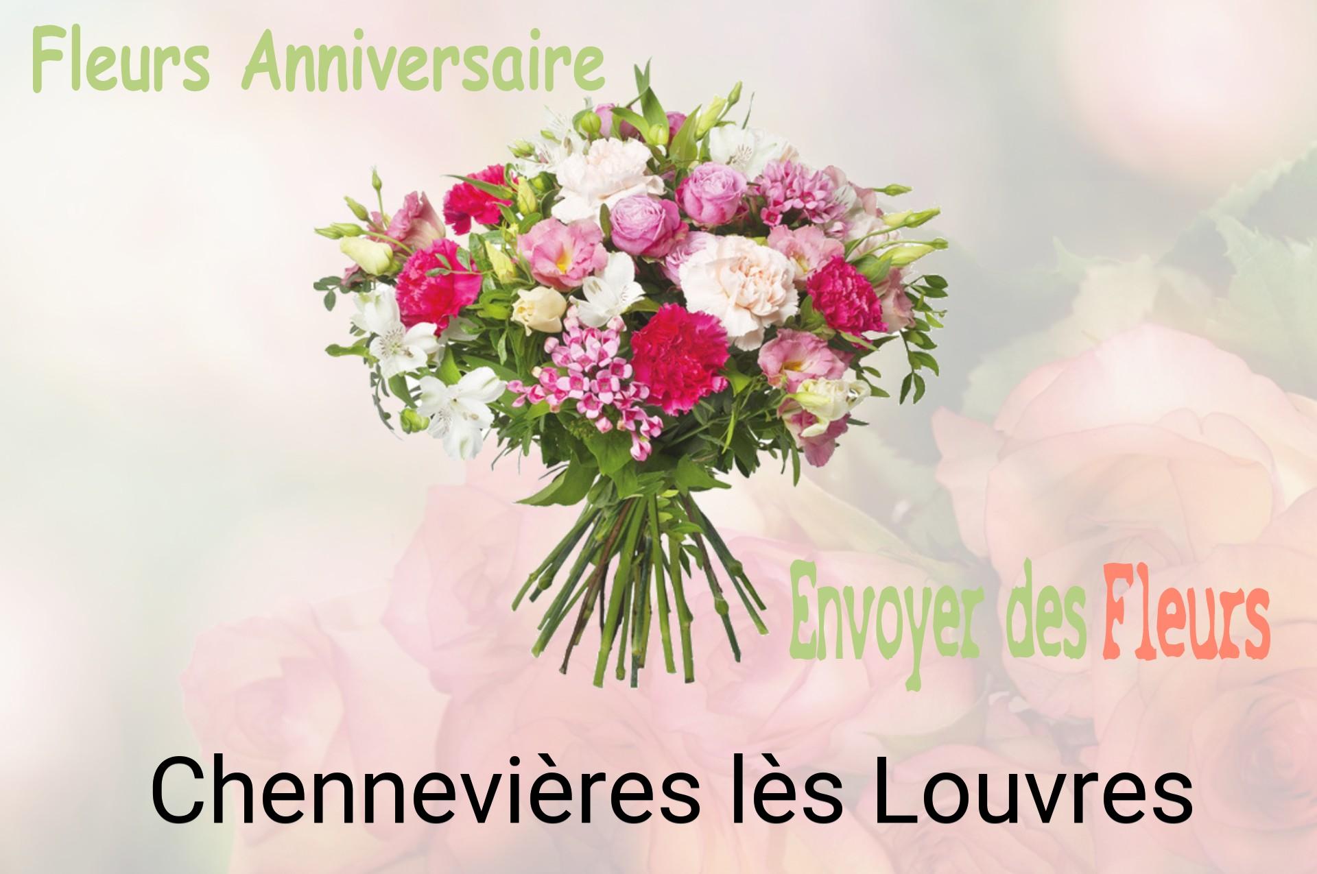 Bouquet de fleurs d’anniversaire livré à Chennevières-lès-Louvres