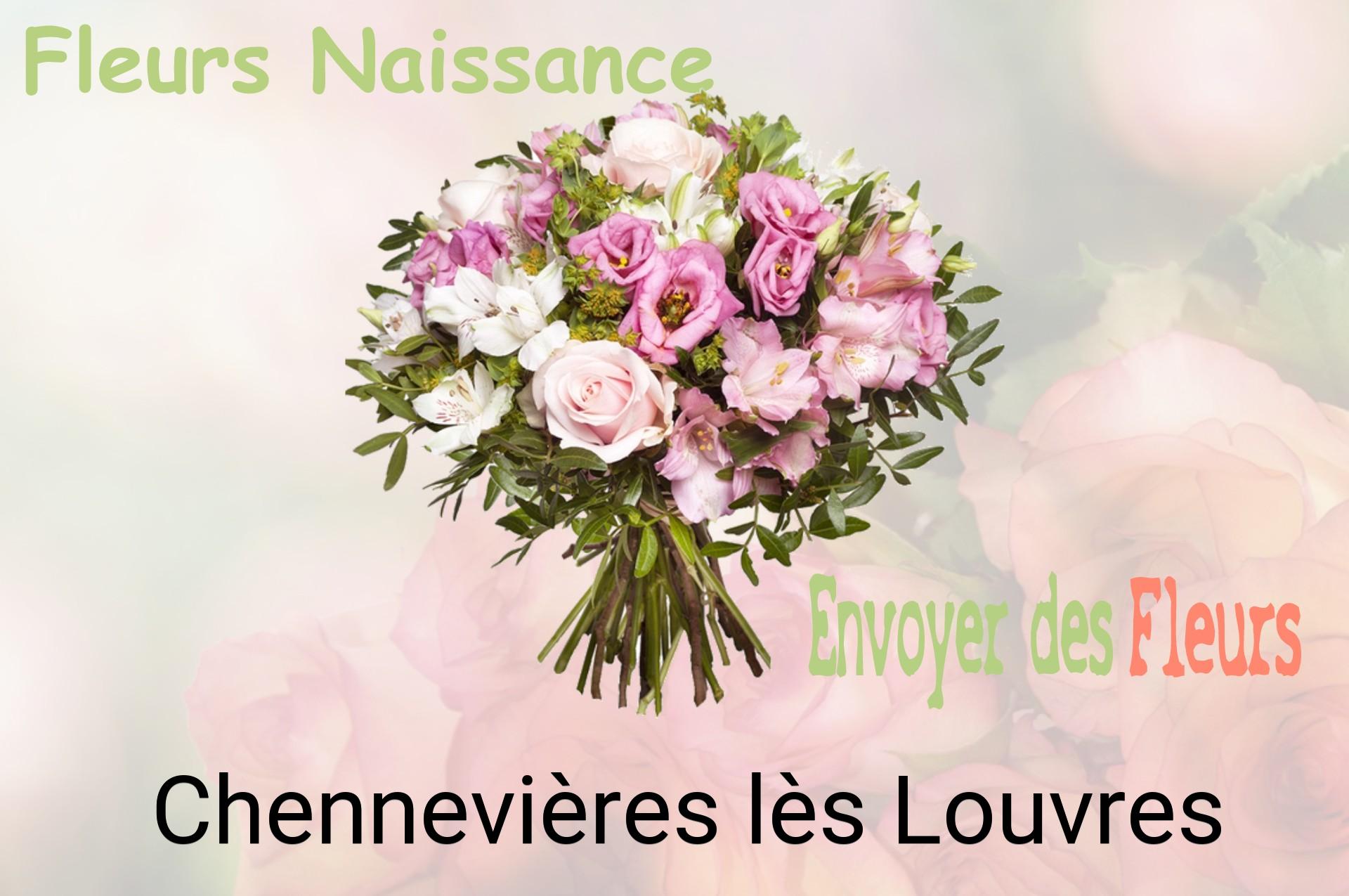 Bouquet de fleurs de naissance livré à Chennevières-lès-Louvres